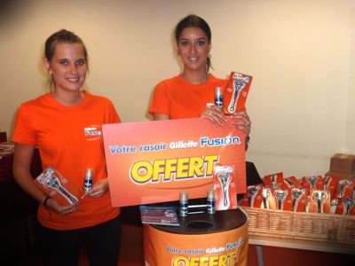 gillette Votre rasoir Gillette Fusion OFFERT
